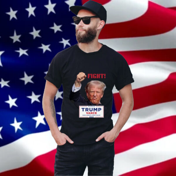 Trump T-shirt, Trump Vance, MAGA, Republican, USA, Fight, Make America Great Again, Unisex Softstyle T-Shirt