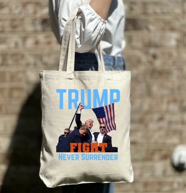 Trump Tote Bag, Trump Shooting Bag, Trump Assassination Bag