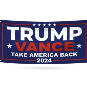 Trump Vance 2024 Banner Sign usa