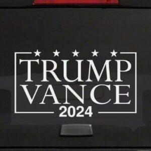 Trump Vance 2024 Bumper Sticker Window Decal MAGA Bumper Sticker