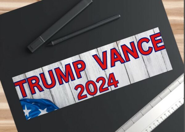 Trump Vance 2024 Bumper Stickers3