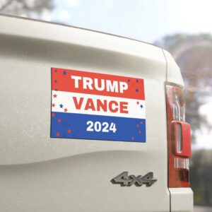 Trump Vance 2024 Car magnet, Elections 2024 car decals