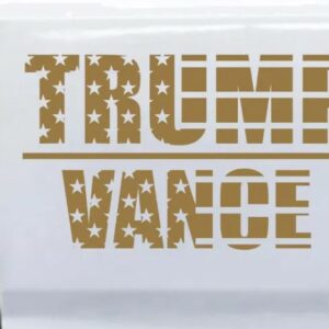 Trump Vance 2024 Decal #2 – High-Quality Vinyl Political Sticker1