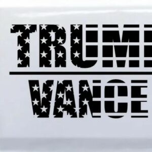 Trump Vance 2024 Decal #2 – High-Quality Vinyl Political Sticker2