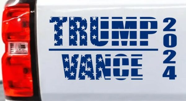 Trump Vance 2024 Decal #2 – High-Quality Vinyl Political Sticker3