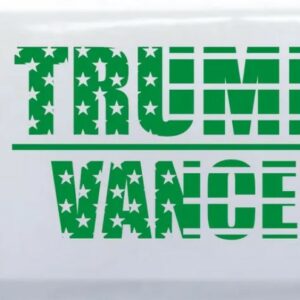 Trump Vance 2024 Decal #2 – High-Quality Vinyl Political Sticker4