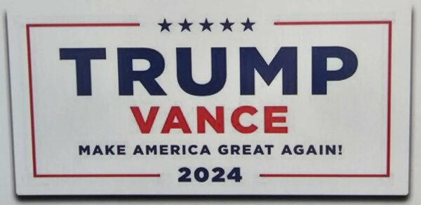 Trump Vance 2024 Decal Sticker