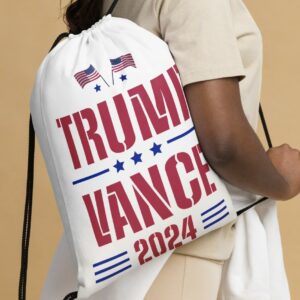 Trump Vance 2024 Drawstring Bag for Republicans