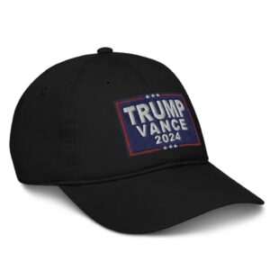 Trump Vance 2024 Eco-Friendly Organic Cotton Hat for Patriots hat