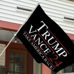 Trump Vance 2024 Election Flag Fight for Freedom, Never Surrenders