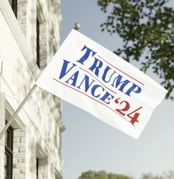 Trump Vance 2024 Election Flag - President Donald Trump - Vice President JD Vance Flags