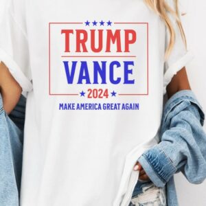 Trump Vance 2024 Election Shirt, Comfort Colors, Trump Shirt, Trump 2024 Election Shirt, Vance VP Shirt, President Trump Election 2024 Shirt1