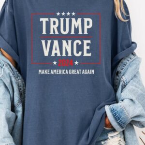 Trump Vance 2024 Election Shirt, Comfort Colors, Trump Shirt, Trump 2024 Election Shirt, Vance VP Shirt, President Trump Election 2024 Shirt2