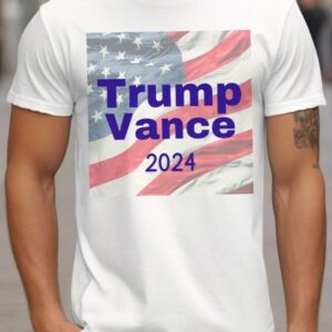 Trump Vance 2024 Election tshirt, American flag elect Trump shirt, GOP 2024, Presidential election, vote Trump T-shirt, vote Republican tee