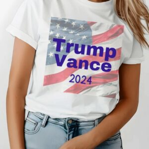 Trump Vance 2024 Election tshirt, American flag elect Trump shirt, GOP 2024, Presidential election, vote Trump T-shirt, vote Republican tee1