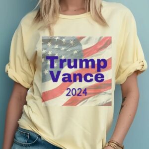 Trump Vance 2024 Election tshirt, American flag elect Trump shirt, GOP 2024, Presidential election, vote Trump T-shirt, vote Republican tee2