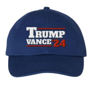 Trump Vance 2024 Embroidered Dad Hats