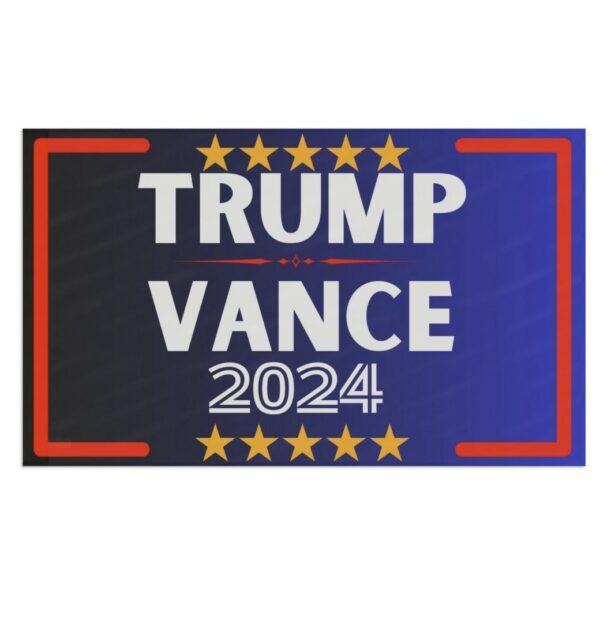 Trump Vance 2024 Flag, Trump 2024, MAGA Flag