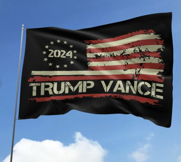 Trump Vance 2024 Flag Trump JD Vance Flag