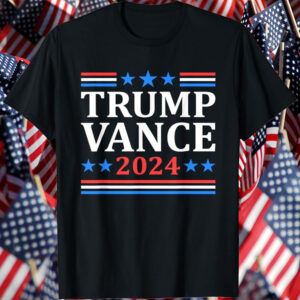 Trump Vance 2024 For President VP USA Election Patriotic T-Shirt1