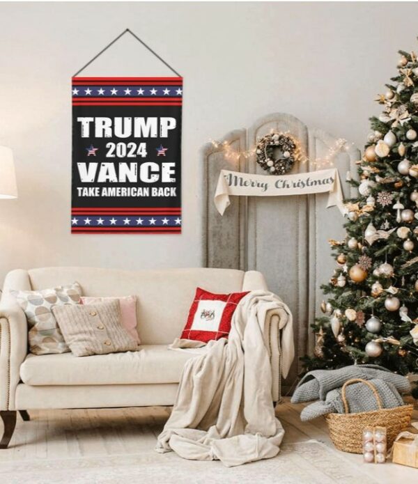 Trump-Vance 2024 Garden Flag,Donald Trump 2024 President J D-Vance Ake Save American Back Double Sided Garden Flag House Flags Outdoor Yard Flag Home Sign15