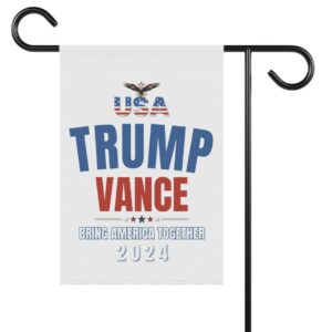 Trump Vance 2024 Garden & House Banner Flags