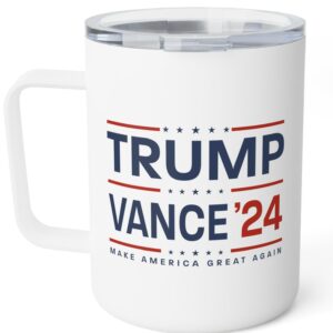 Trump Vance 2024 Insulated Coffee Mug, 10oz