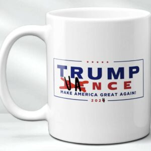 Trump Vance 2024 Joke Mug, Trump Vance Gift, Donald Trump Mug, Funny Republican Mug, MAGA 2024, Trump Pence Vance1