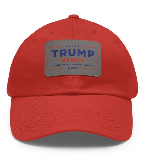 Trump Vance 2024 Leather Hat Cap