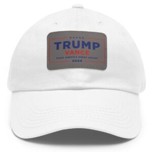 Trump Vance 2024 Leather Hats