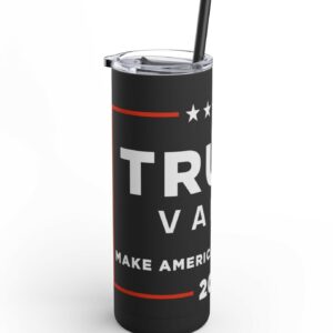 Trump Vance 2024 Maars Maker Skinny Matte Tumbler, 20ozs