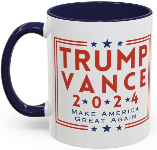 Trump Vance 2024 Make America Great Again - Accent Coffee Mug (11oz.)1