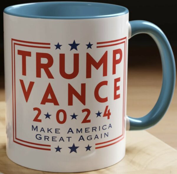 Trump Vance 2024 Make America Great Again - Accent Coffee Mug (11oz.)2