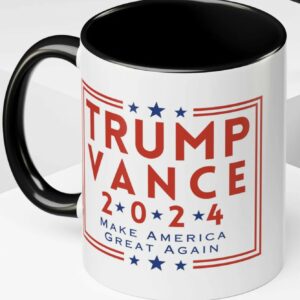 Trump Vance 2024 Make America Great Again - Accent Coffee Mug (11oz.)3