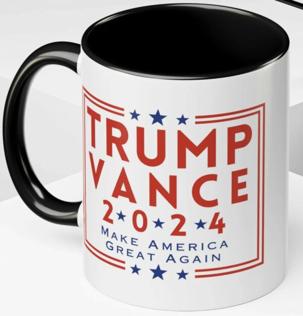 Trump Vance 2024 Make America Great Again - Accent Coffee Mug (11oz.)3