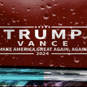 Trump Vance 2024 Make America Great Again, Again Sticker Decal us