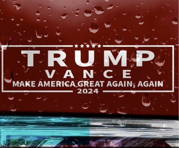 Trump Vance 2024 Make America Great Again, Again Sticker Decal us