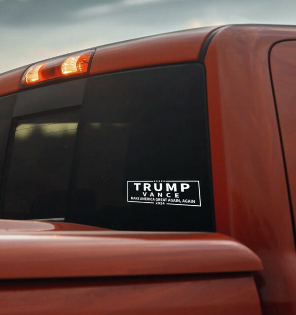 Trump Vance 2024 Make America Great Again, Again Sticker Decals