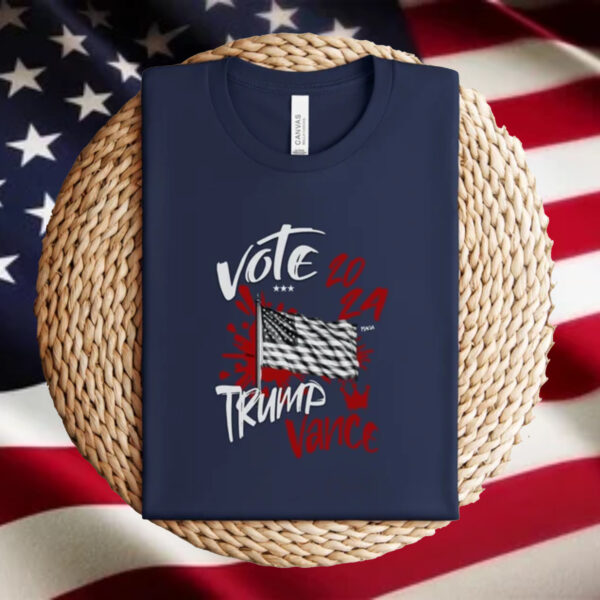 Trump Vance 2024 Political T-Shirt, Election Gift for Republicans, Gift for Republican Dad and Mom, Perfect for Conservative GOP Supporters