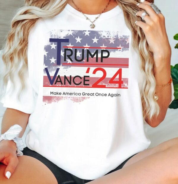 Trump Vance 2024 Presidential Campaign For Men and Women, Front and Back Print