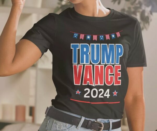 Trump Vance 2024 Republican Short-Sleeve Unisex T-Shirt3