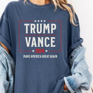 Trump Vance 2024 Shirt, Make America Great Again 2024 T-Shirt, Trump Vance Rally Tee, Trump Vance, Donald Trump JD Vance Campaign