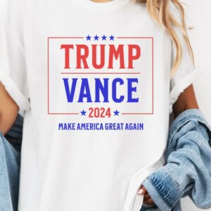 Trump Vance 2024 Shirt, Make America Great Again 2024 T-Shirt, Trump Vance Rally Tee, Trump Vance, Donald Trump JD Vance Campaign2