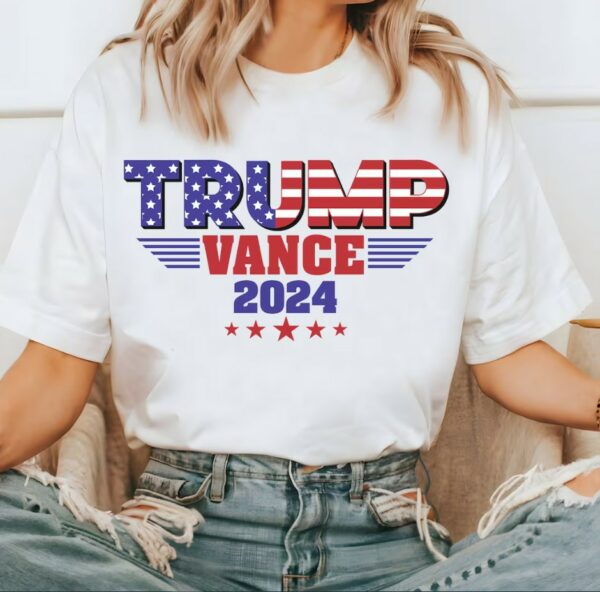 Trump Vance 2024 Shirt, Trump T-Shirt, Trump VP Shirt, Trump Shooting Shirt, Pro America Shirt, Trump Vance Tee, Republican Shirt, MAGA 20243