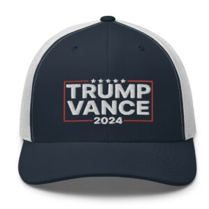 Trump Vance 2024 Snapback Trucker Hat Caps