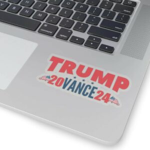 Trump Vance 2024 Sticker, USA Flag, Trump Vance Sticker, Trump 2024 Sticker, JD Vance Sticker, Vance VP, 2024 Election Vice President 20243