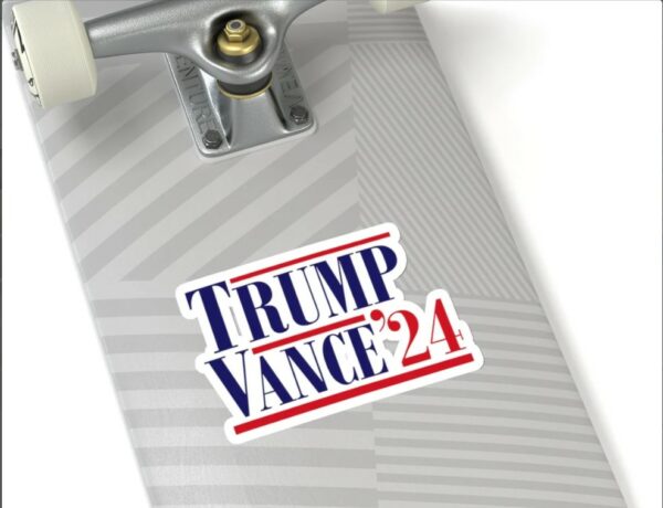 Trump Vance 2024 Sticker, Vice President JD Vance Sticker, VP Vance 24 Sticker, Trump Fight, Republican Sticker.5