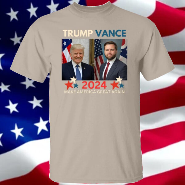 Trump Vance 2024 T-shirt, J.D. Vance Tshirt, Donald Trump tee, VP Vance Tshirt, Republican Tshirt, President Trump Vice President Vance Tee