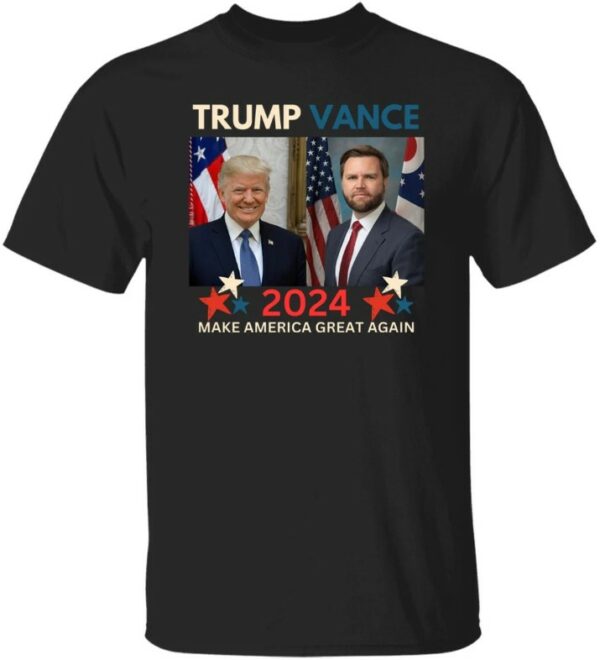 Trump Vance 2024 T-shirt, J.D. Vance Tshirt, Donald Trump tee, VP Vance Tshirt, Republican Tshirt, President Trump Vice President Vance Tee