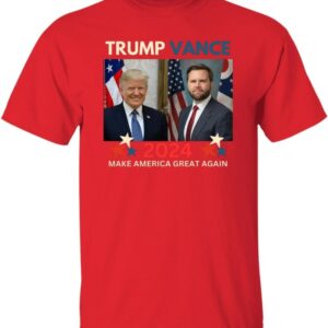 Trump Vance 2024 T-shirt, J.D. Vance Tshirt, Donald Trump tee, VP Vance Tshirt, Republican Tshirt, President Trump Vice President Vance Tee2